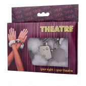 Наручники с белой меховой опушкой - ToyFa - купить с доставкой в Перми