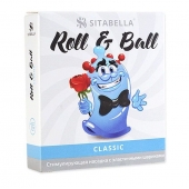 стимулирующий презерватив-насадка Roll   Ball Classic - Sitabella - купить с доставкой в Перми