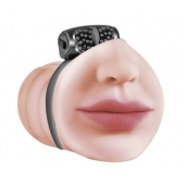 Мастурбатор-ротик с виброкольцом Satisfaction Beloved - Lola Games - в Перми купить с доставкой