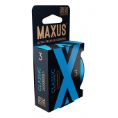 Классические презервативы в железном кейсе MAXUS Classic - 3 шт. - Maxus - купить с доставкой в Перми