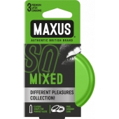 Презервативы в железном кейсе MAXUS Mixed - 3 шт. - Maxus - купить с доставкой в Перми