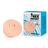 Телесная насадка-вагина на помпу - Sex Expert - в Перми купить с доставкой
