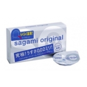 Ультратонкие презервативы Sagami Original QUICK - 6 шт. - Sagami - купить с доставкой в Перми