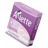 Классические презервативы Arlette Classic - 3 шт. - Arlette - купить с доставкой в Перми