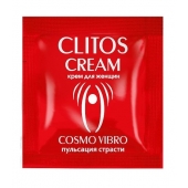 Пробник возбуждающего крема для женщин Clitos Cream - 1,5 гр. - Биоритм - купить с доставкой в Перми