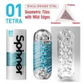 Мастурбатор SPINNER Tetra - Tenga - в Перми купить с доставкой