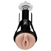Телесный вибромастурбатор-вагина Cock Compressor Vibrating Stroker - Pipedream - в Перми купить с доставкой