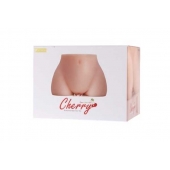 Мастурбатор-полуторс Cherry с вибрацией и двумя любовными тоннелями - KOKOS - в Перми купить с доставкой