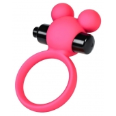 Розовое виброкольцо на пенис A-Toys - A-toys - в Перми купить с доставкой
