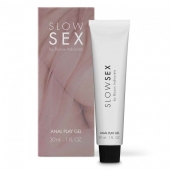 Лубрикант на водной основе Slow Sex Anal Play Gel - 30 мл. - Bijoux Indiscrets - купить с доставкой в Перми