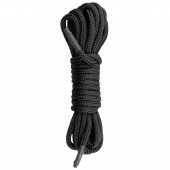 Черная веревка для бондажа Easytoys Bondage Rope - 5 м. - Easy toys - купить с доставкой в Перми