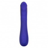 Фиолетовый вибратор с электростимуляцией Intimate E-Stimulator Petite Wand - 18,5 см. - California Exotic Novelties - купить с доставкой в Перми