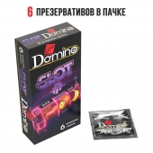 Ароматизированные презервативы DOMINO  Фруктовый слот  - 6 шт. - Domino - купить с доставкой в Перми
