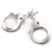 Металлические наручники Metal Handcuffs - Fifty Shades of Grey - купить с доставкой в Перми