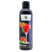 Интимный гель-смазка JUICY FRUIT с ароматом клубники - 200 мл. - БиоМед - купить с доставкой в Перми