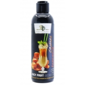 Интимный гель-смазка JUICY FRUIT с ароматом солёной карамели - 200 мл. - БиоМед - купить с доставкой в Перми