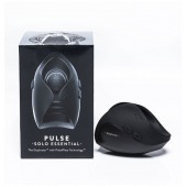 Черный инновационный мужской вибратор PULSE SOLO ESSENTIAL - Hot Octopuss - в Перми купить с доставкой