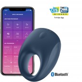 Эрекционное кольцо Satisfyer Strong One с возможностью управления через приложение - Satisfyer - в Перми купить с доставкой