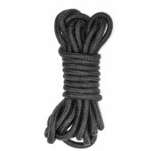 Черная веревка Do Not Disturb - 5 м. - Lola Games - купить с доставкой в Перми