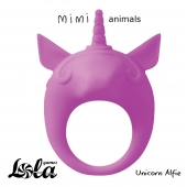 Фиолетовое эрекционное кольцо Unicorn Alfie - Lola Games - в Перми купить с доставкой
