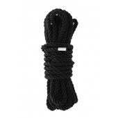 Черная веревка для шибари DELUXE BONDAGE ROPE - 5 м. - Dream Toys - купить с доставкой в Перми