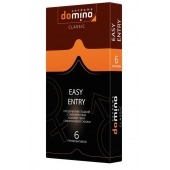 Презервативы с увеличенным количеством смазки DOMINO Easy Entry - 6 шт. - Domino - купить с доставкой в Перми