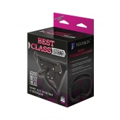 Черный пояс для насадок BEST CLASS STRAP - LOVETOY (А-Полимер) - купить с доставкой в Перми