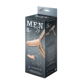 Телесный мужской парапротез MEN STYLE - 15 см. - LOVETOY (А-Полимер) - купить с доставкой в Перми