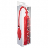 Красная вакуумная помпа Power Pump Red - Toy Joy - в Перми купить с доставкой