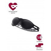 Черная плотная силиконовая маска - ToyFa - купить с доставкой в Перми