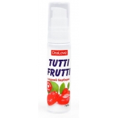Гель-смазка Tutti-frutti со вкусом барбариса - 30 гр. - Биоритм - купить с доставкой в Перми
