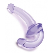 Фиолетовый безремневой страпон Strapless Strap-On - Lux Fetish - купить с доставкой в Перми