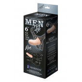 Пустотелый фаллопротез MEN STYLE - 17,5 см. - LOVETOY (А-Полимер) - купить с доставкой в Перми