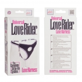 Трусы для страпона с универсальным креплением Universal Love Rider Luxe Harness - California Exotic Novelties - купить с доставкой в Перми