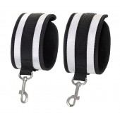 Серебристо-черные оковы Anonymo - ToyFa - купить с доставкой в Перми