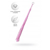 Розовый флоггер Anonymo - 64 см. - ToyFa - купить с доставкой в Перми