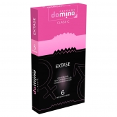 Презервативы с точками и рёбрышками DOMINO Classic Extase - 6 шт. - Domino - купить с доставкой в Перми