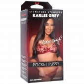 Мастурбатор-вагина Karlee Grey ULTRASKYN Pocket Pussy - Doc Johnson - в Перми купить с доставкой
