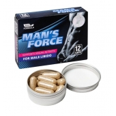 Пищевой концентрат для мужчин MANS FORCE  - 12 капсул - Sitabella - купить с доставкой в Перми