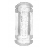 Прозрачный двусторонний мастурбатор Sophia - вагина и анус - Dream Toys - в Перми купить с доставкой