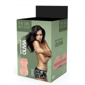 Телесный мастурбатор-вагина Olivia - Dream Toys - в Перми купить с доставкой