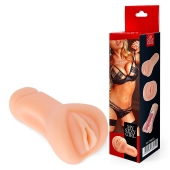 Телесный реалистичный мастурбатор в виде вагины - Bior toys - в Перми купить с доставкой