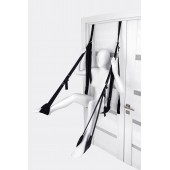 Черные секс-качели на дверь Anonymo №0505 - ToyFa - купить с доставкой в Перми