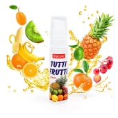 Гель-смазка Tutti-frutti со вкусом тропических фруктов - 30 гр. - Биоритм - купить с доставкой в Перми