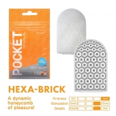 Карманный мастурбатор HEXA-BRICK - Tenga - в Перми купить с доставкой