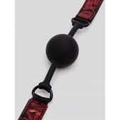 Кляп-шар на двусторонних ремешках Reversible Silicone Ball Gag - Fifty Shades of Grey - купить с доставкой в Перми