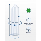 Презервативы MY.SIZE размер 47 - 10 шт. - My.Size - купить с доставкой в Перми