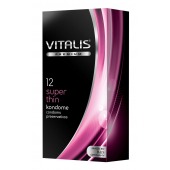 Ультратонкие презервативы VITALIS PREMIUM super thin - 12 шт. - Vitalis - купить с доставкой в Перми