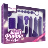 Эротический набор Toy Joy Mega Purple - Toy Joy - купить с доставкой в Перми