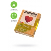Экологически чистые презервативы Masculan Organic - 3 шт. - Masculan - купить с доставкой в Перми